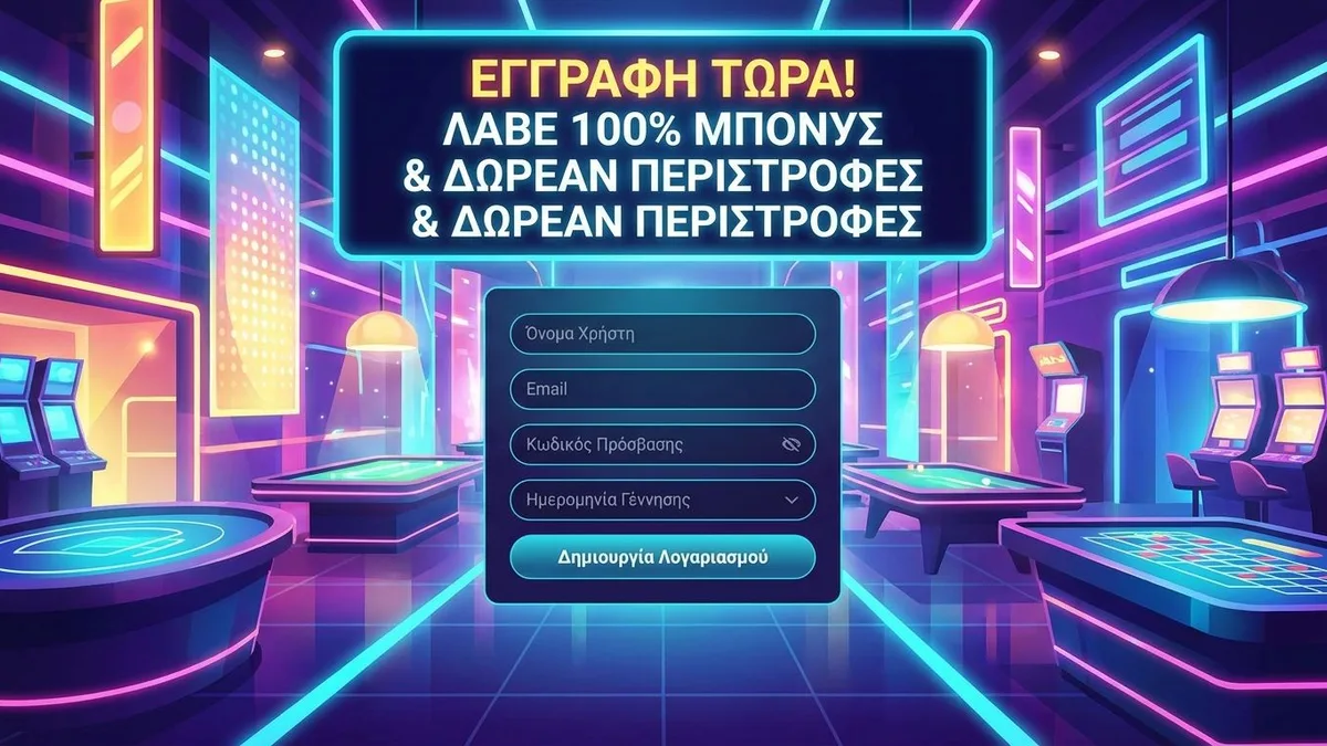 Εγγραφή με μπόνους